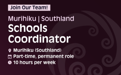 Join our team! Southland Schools Coordinator
