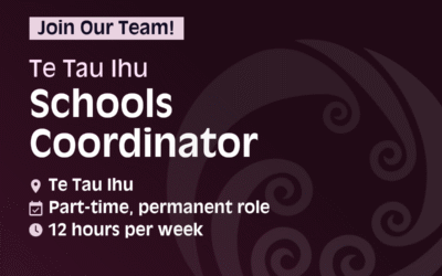 Join our team! Te Tau Ihu Schools Coordinator