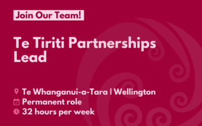 Seeking Te Tiriti Partnerships Lead